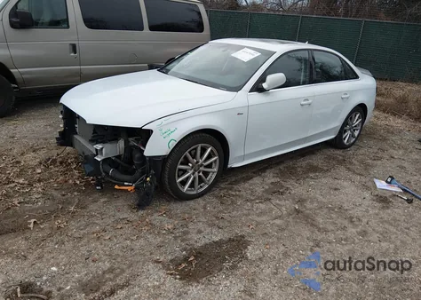 2014 Audi A4 2.0T Premium z USA, uszkodzony, nr VIN WAUFFAFL4EN004852